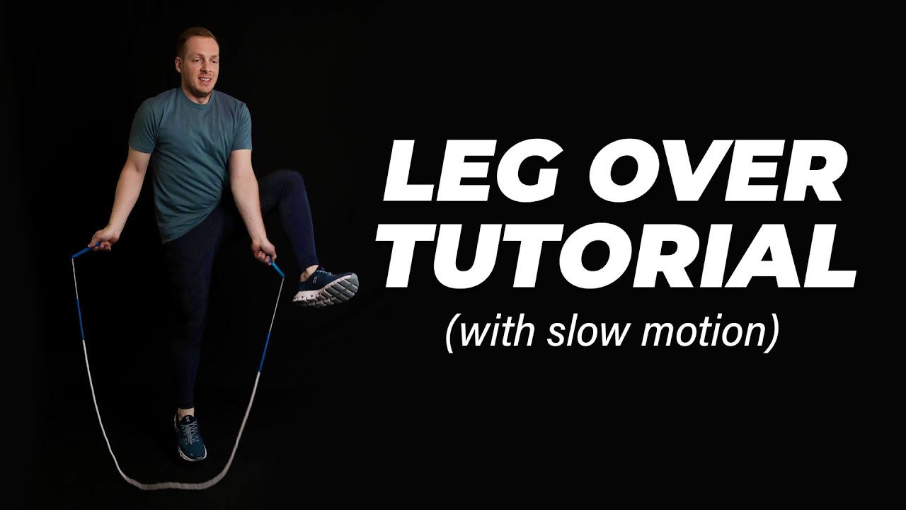 LEG OVER (Kruger/Cougar) TUTORIAL with SLOW MOTION JUMP ROPE TUTORIAL | COACH NATE K-G