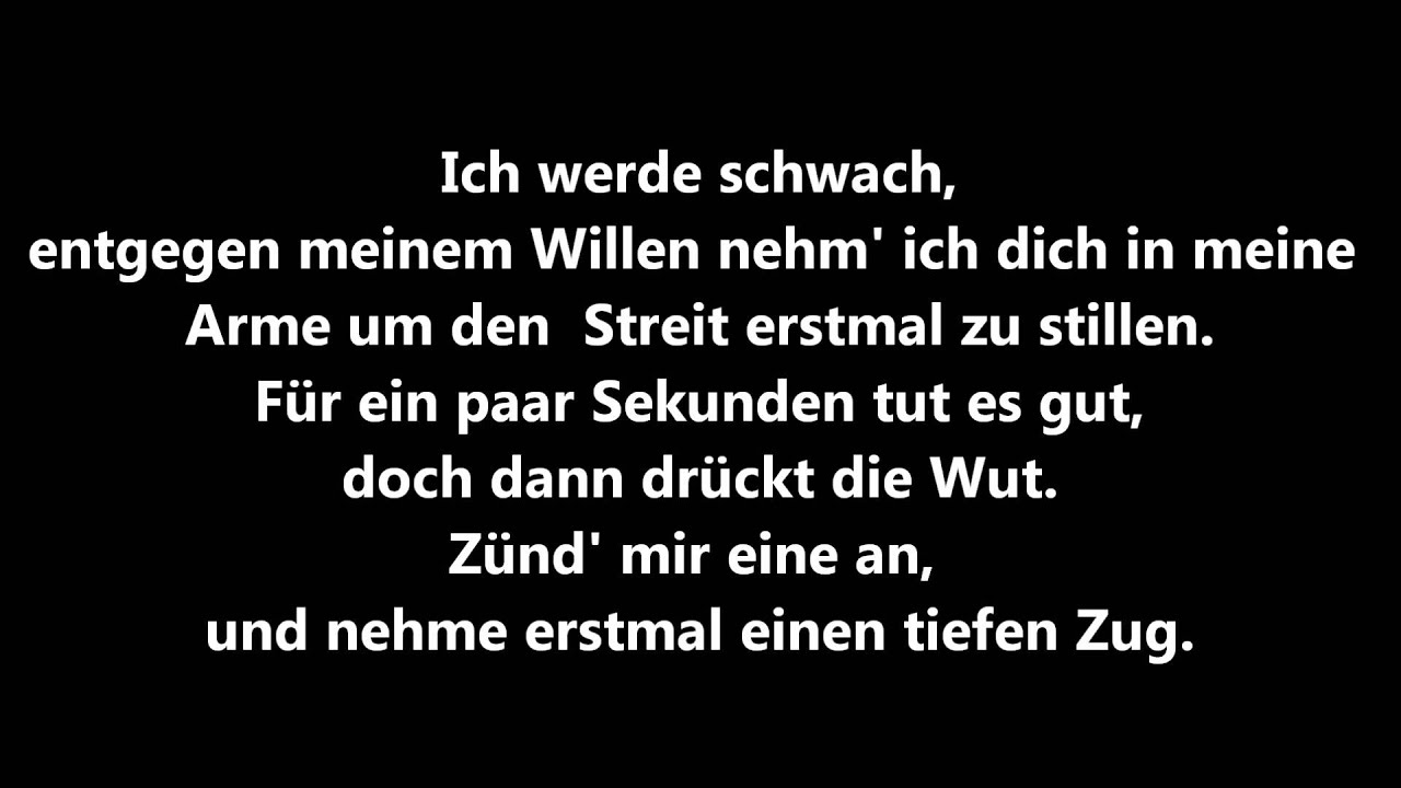 eRRdeKa - Ich brauche dich Lyrics