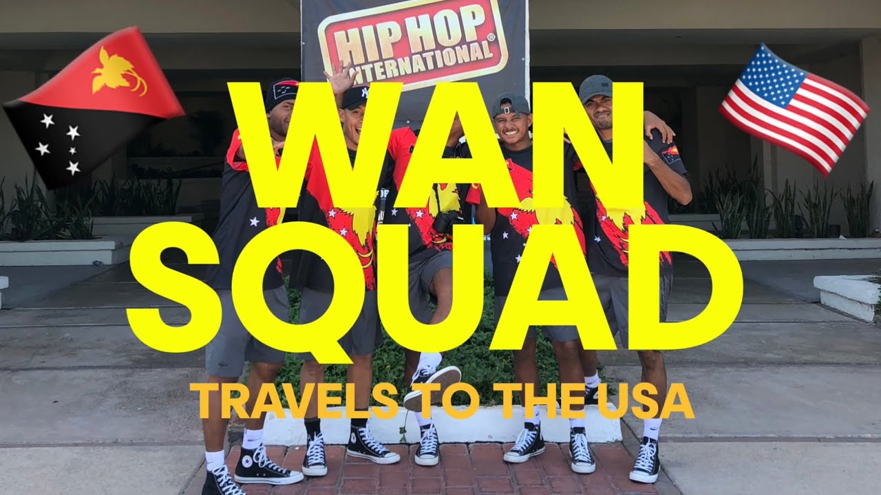Papua New Guinea - Wan Squad travel and compete in the USA vlog!