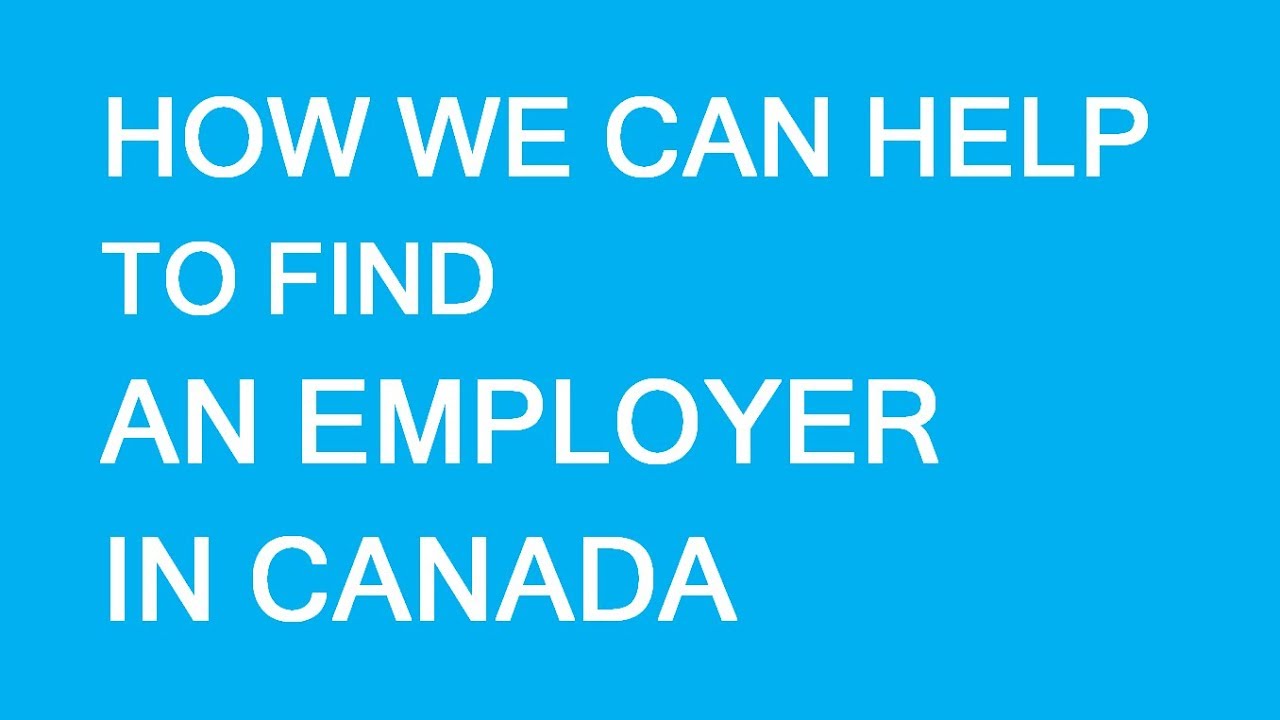 How We Can Help With Employment In Canada. LP Group