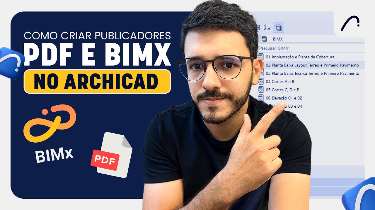 COMO CRIAR PUBLICADORES PDF E BIMX NO ARCHICAD