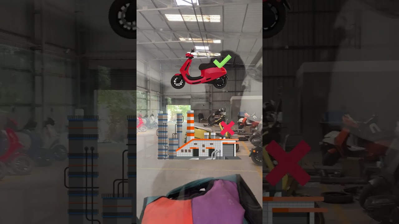 OLA EV Scooter Service Review! #shorts #electricvehicle