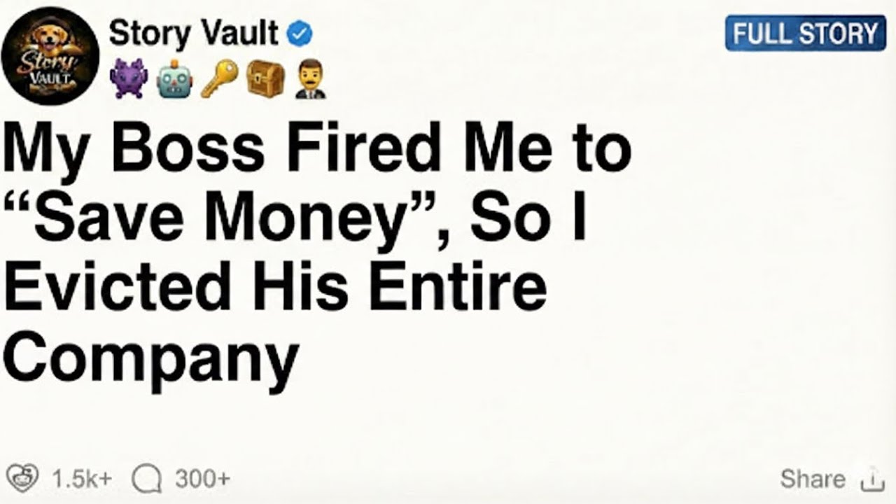 My Boss Fired Me to 
