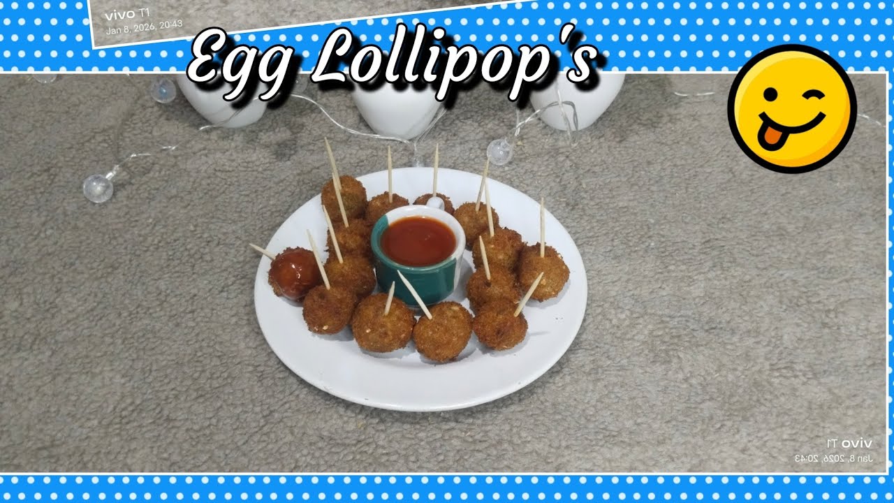 Easy and Tasty Egg Lollipop's Recipe!🥚#food #relookingcuisine #cookingrecipes #snacks