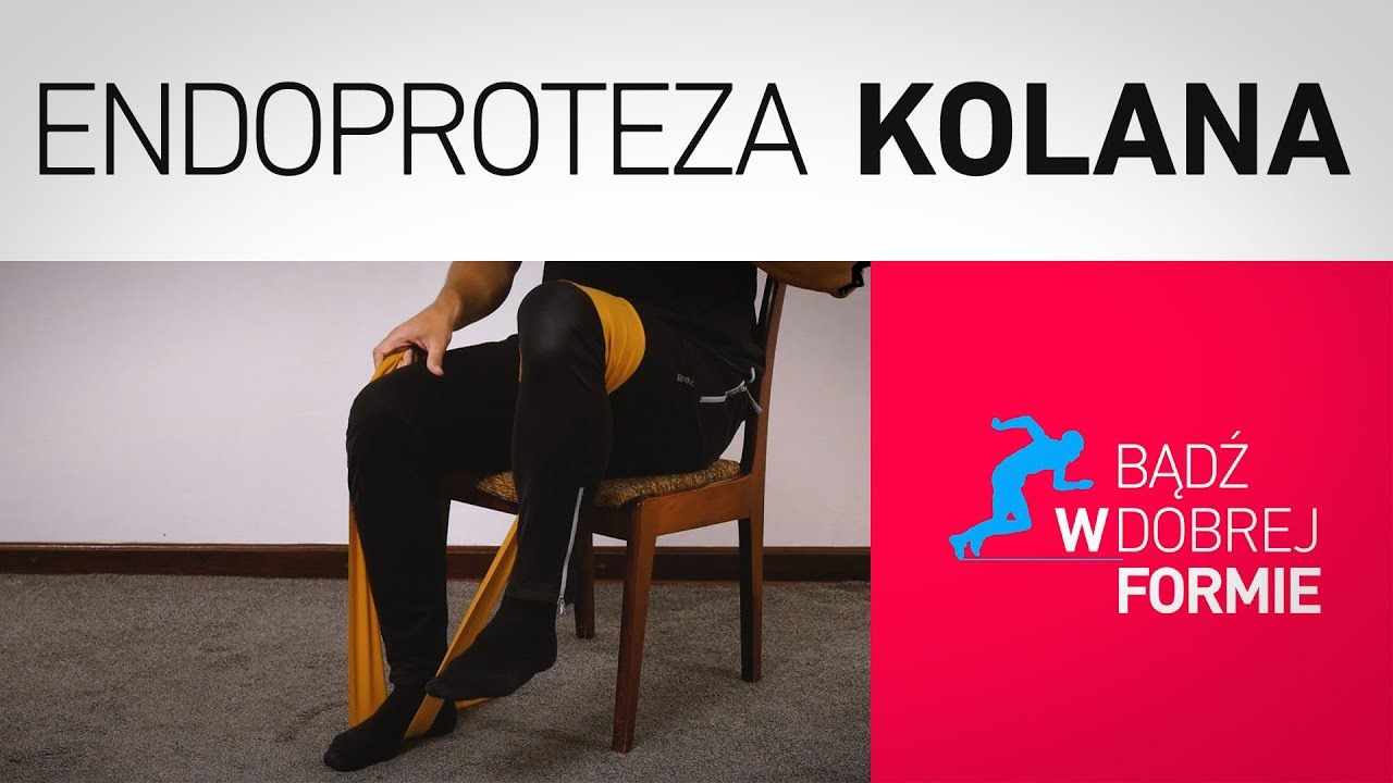 Endoproteza kolana - proste ćwiczenia i wskazówki