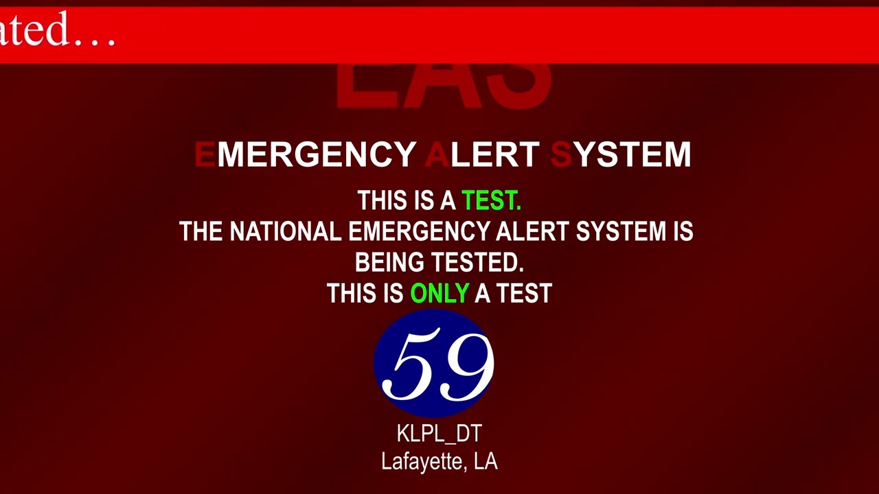EAS  Mock #35: The National Emergency Message test