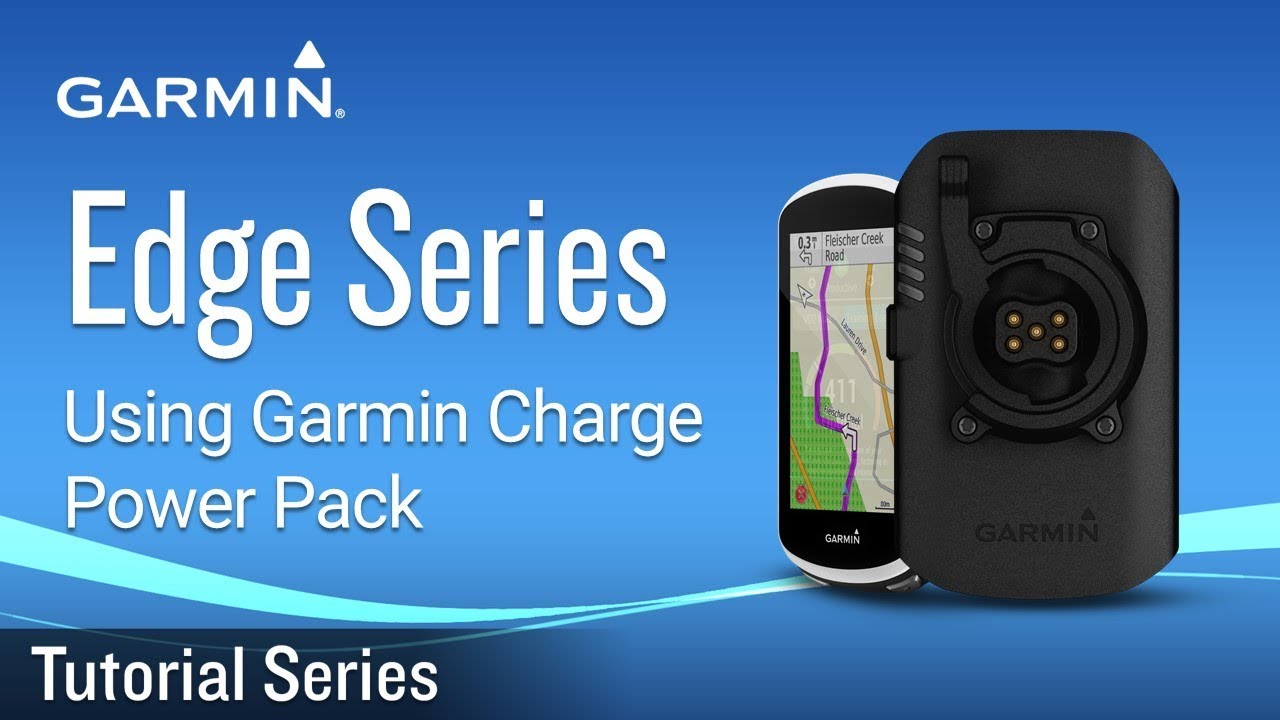 Tutorial - Edge Series: Using Garmin Charge Power Pack