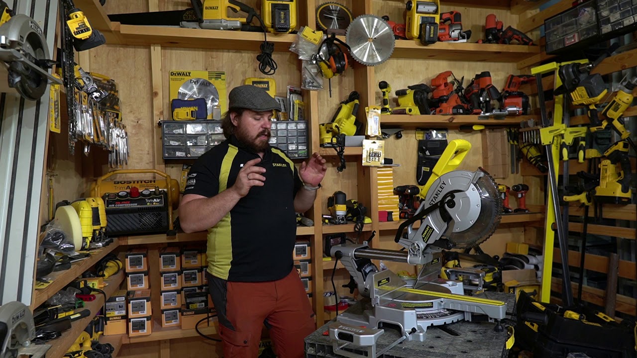 Торцевочная пила STANLEY SM18. Распаковка, иобзор.