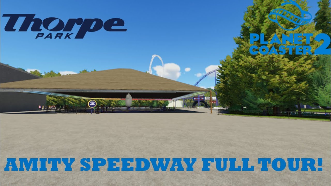 Thorpe Park in Planco 2: Amity Speedway FULL Tour!!