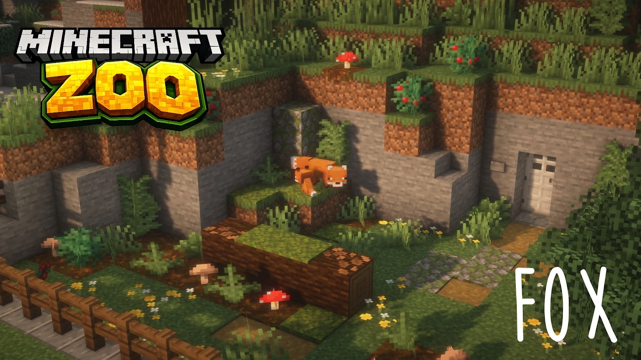 Minecraft Zoo |  Part 6 - Fox