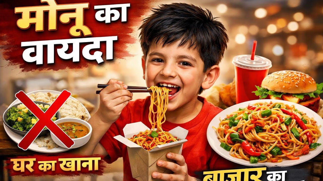 Monu ka wayda- मोनू का वायदा- Chiragh-e-Raah चिराग़-ए-राह