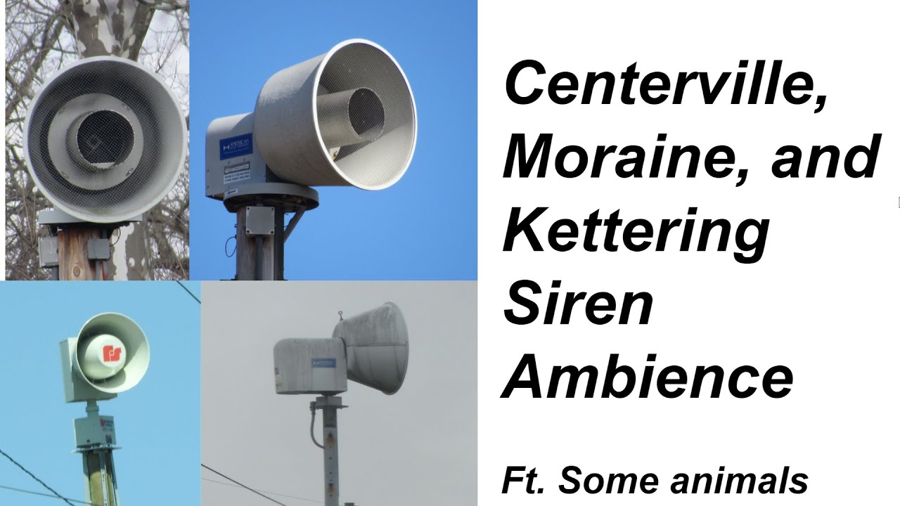 400 Sub Special | Centerville, Moraine, and Kettering Siren Ambience | Info in the description