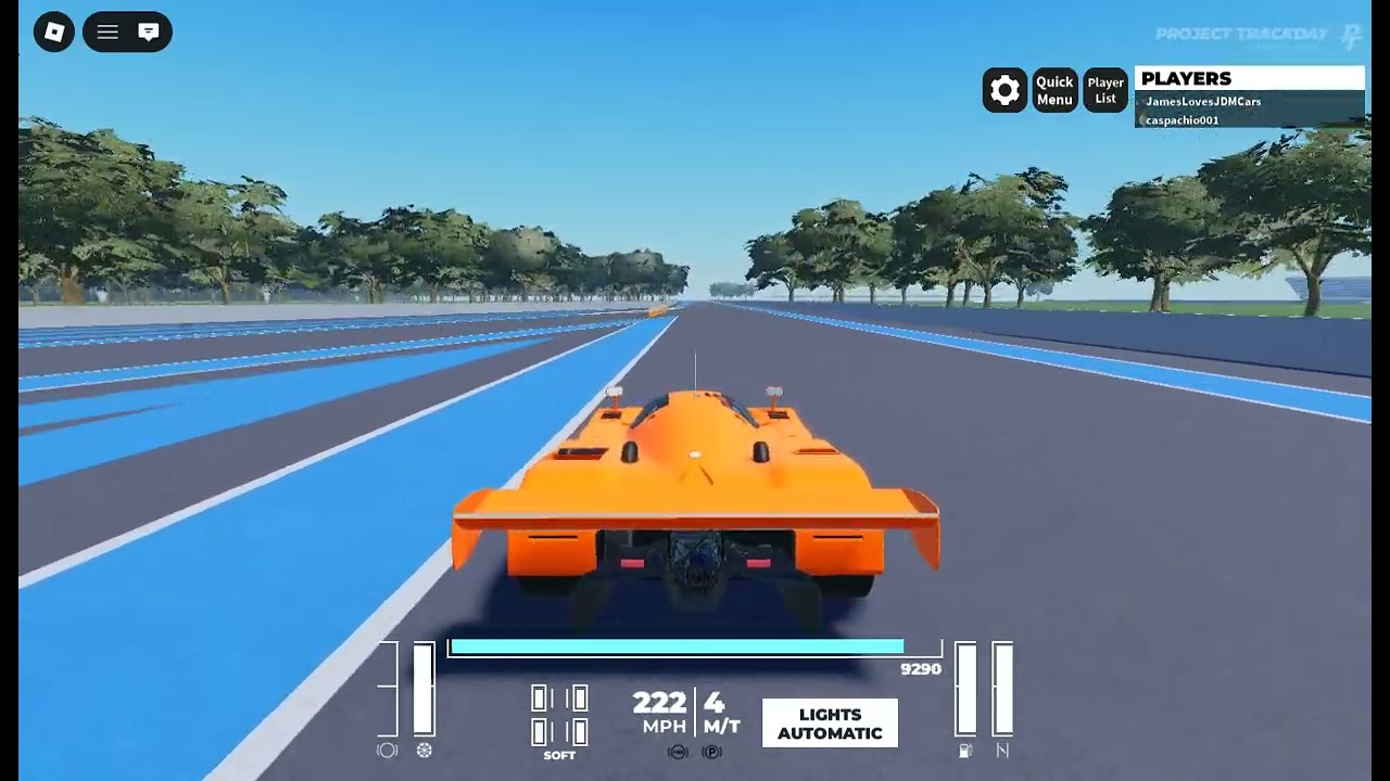 Driving my favorite Le Mans car in Project Trackday Roblox: The Legendary Mazda 787B