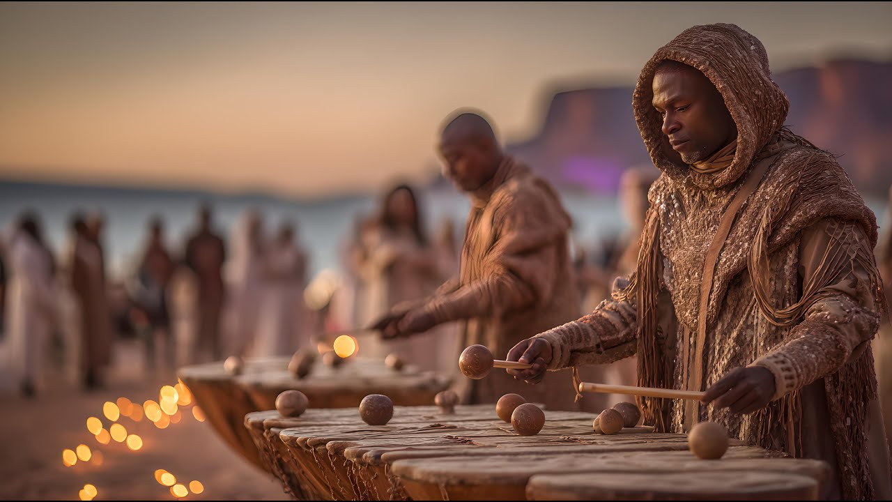 Afro House Mix 2025 | Desert Ceremony & Ancestral Groove | DJ Festival Set