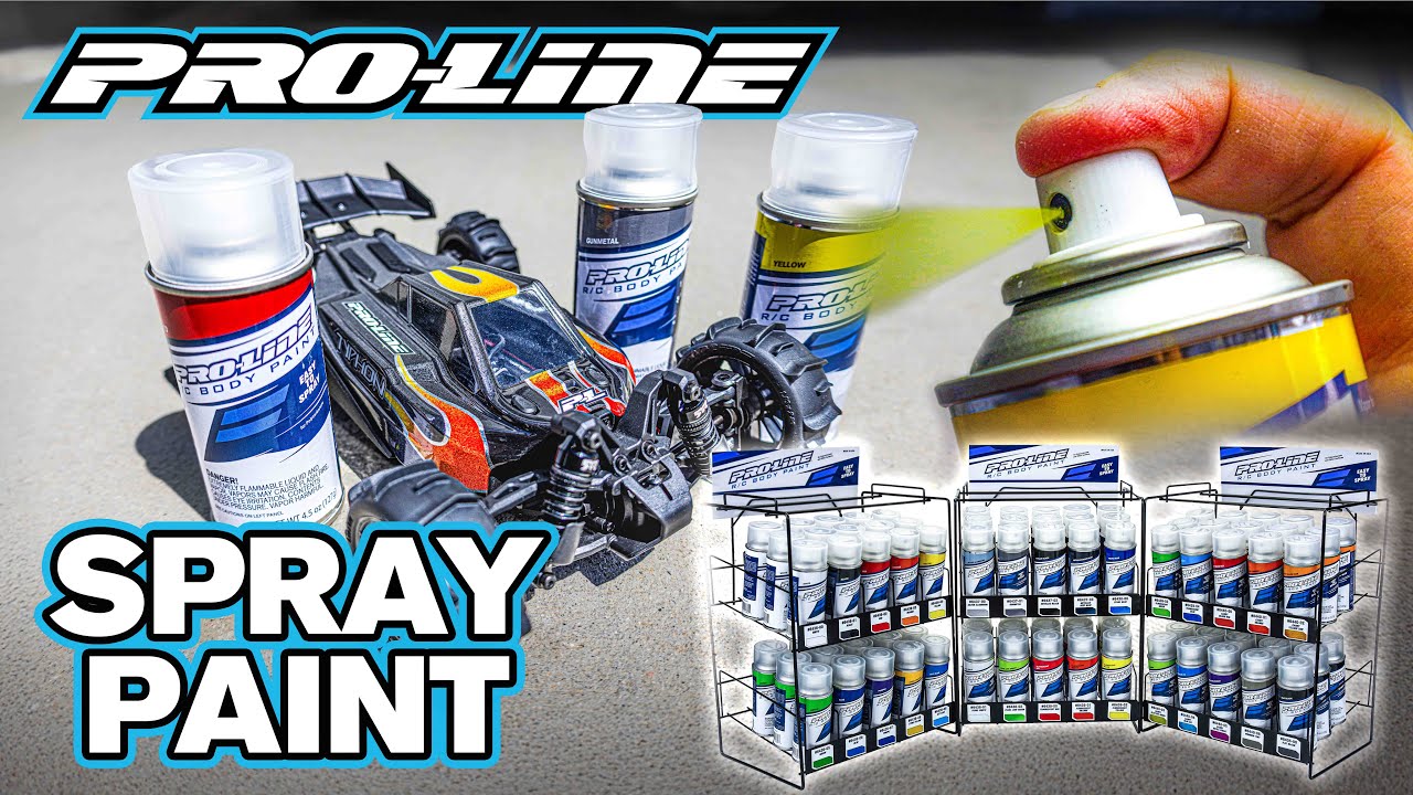 Pro-Line RC Body Spray Paint - EASY TO SPRAY