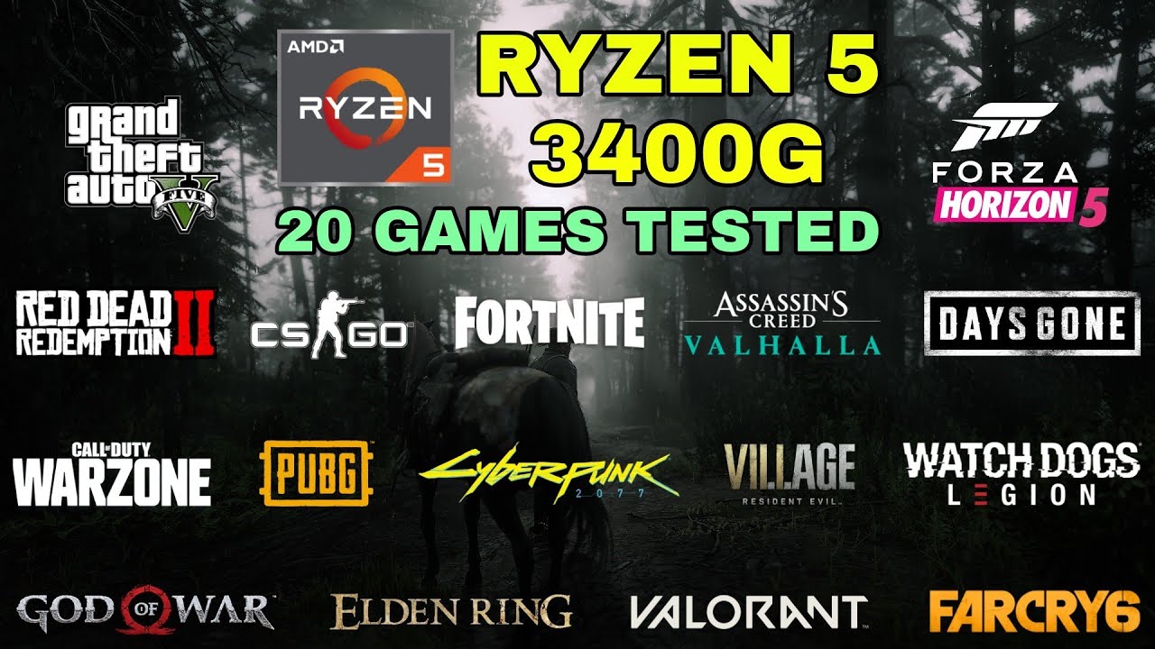 Ryzen 5 3400G (Vega 11) | is it Worth in 2022? | 20 Games Tested