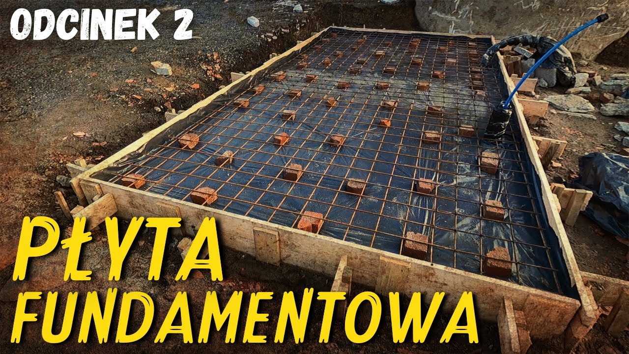 Jak wykonałem Płytę Fundamentową pod mały domek | odcinek 2 |  Sztuka Samouka
