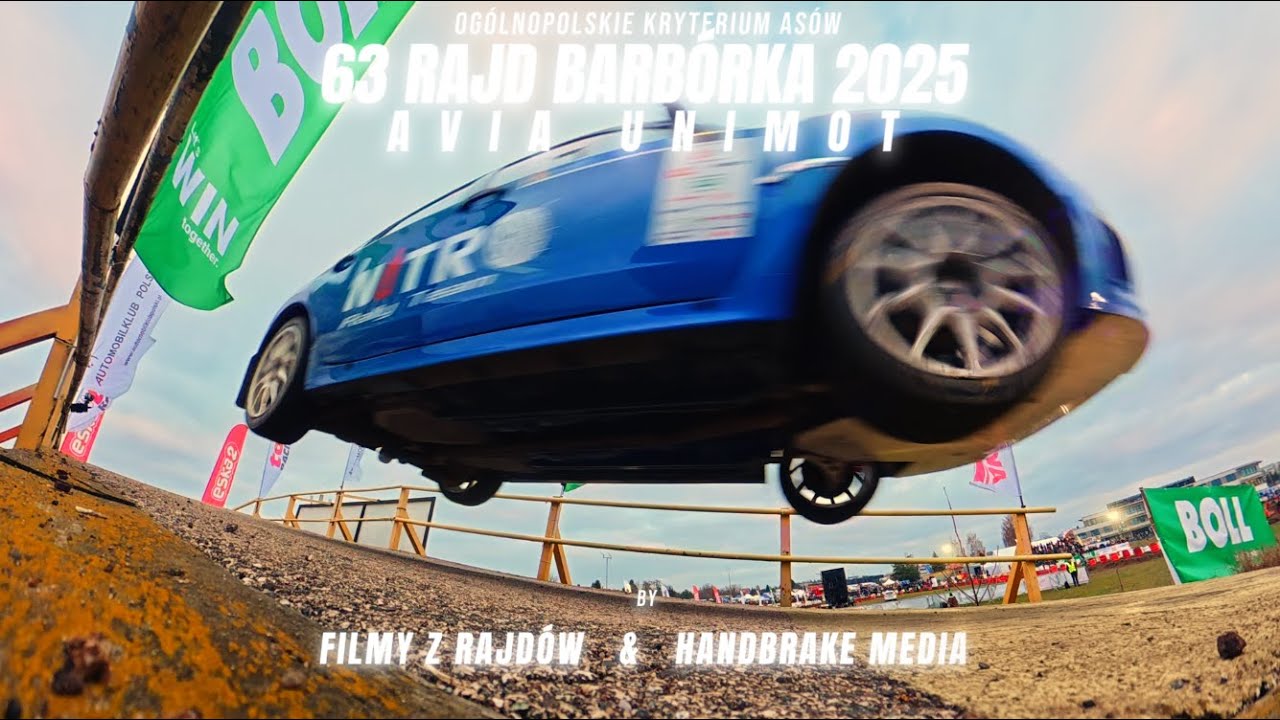 Makuch/Jurkun, Subaru Impreza - AVIA UNIMOT 63. Rajd Barbórka 2025