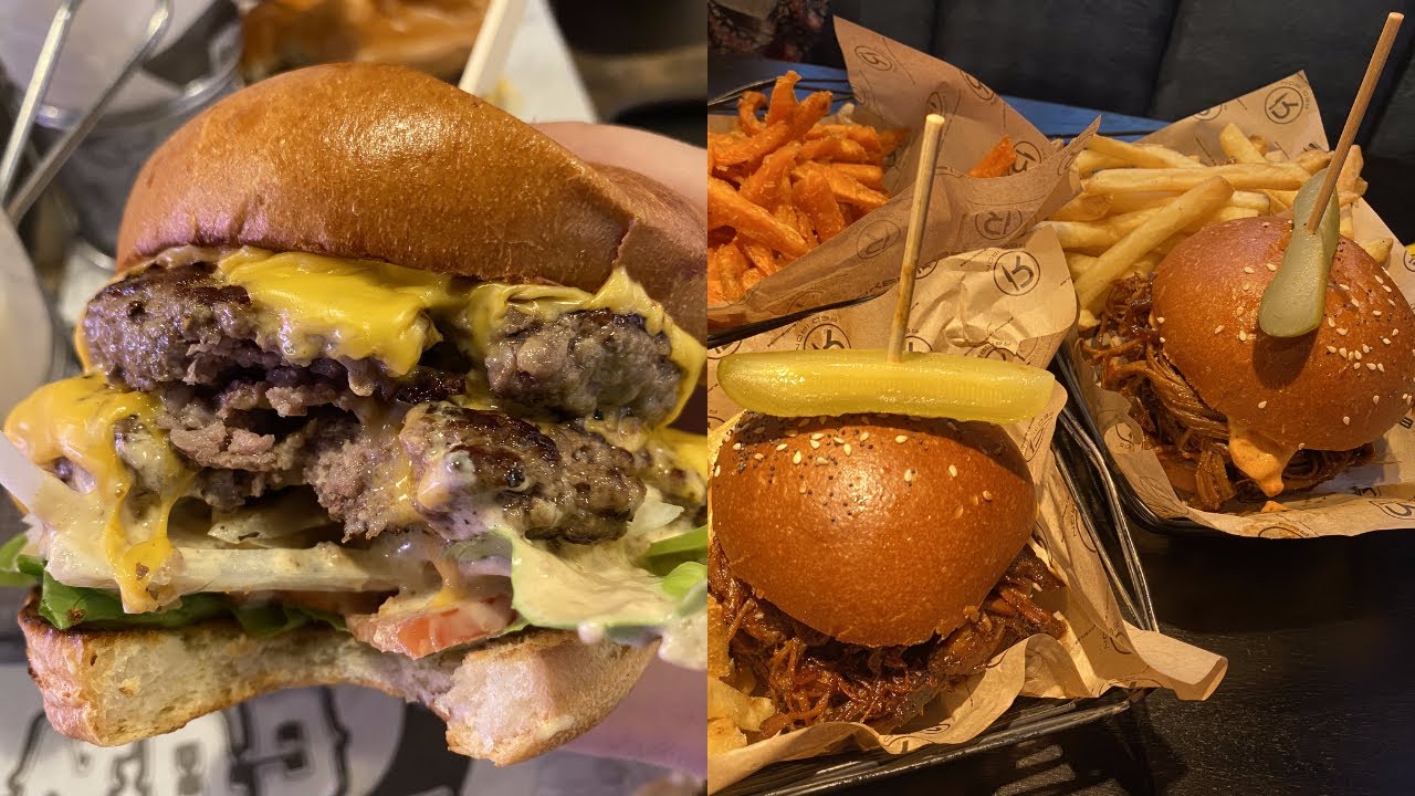 4 DELICIOUS Burgers from Camden Market