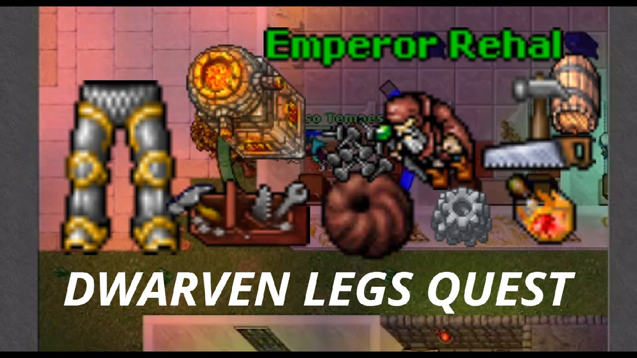 DWARVEN LEGS QUEST - The Hidden City of Beregar Quest