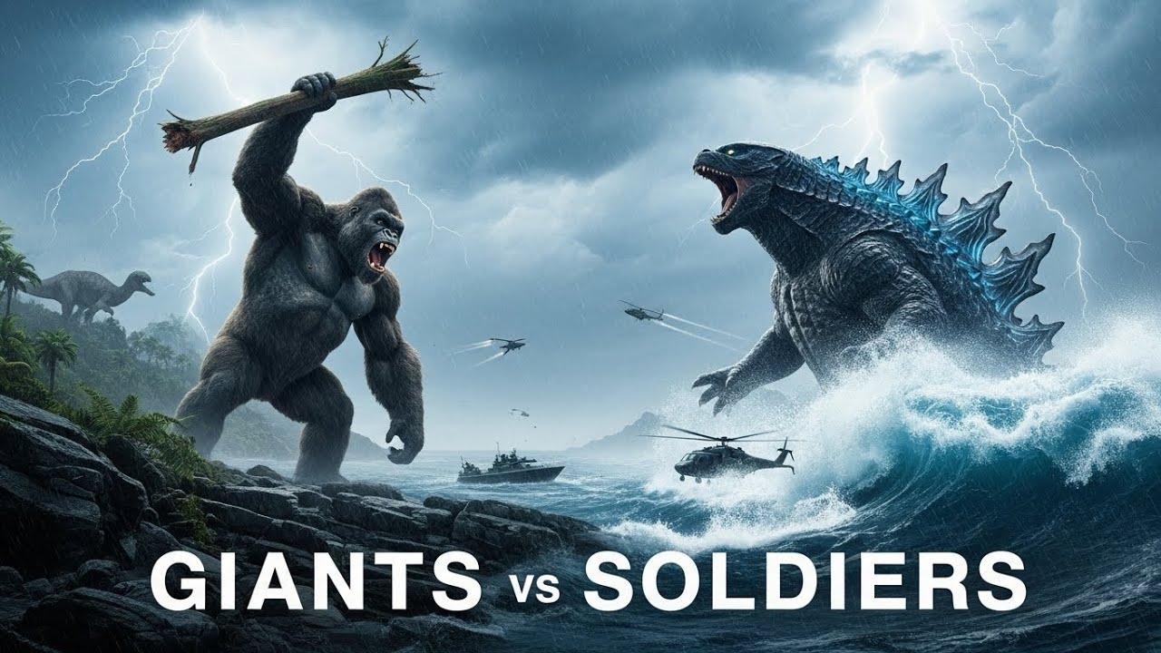 King Kong & Godzilla vs Special Forces: Epic Land & Sea Clash on Dino Planet | Sci-Fi Titan-9