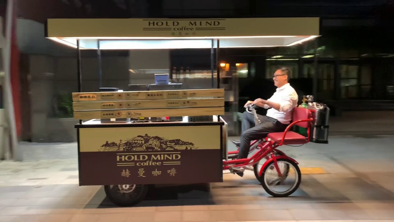 全台唯一⋯行動咖啡車！ 行動電源～開跑!