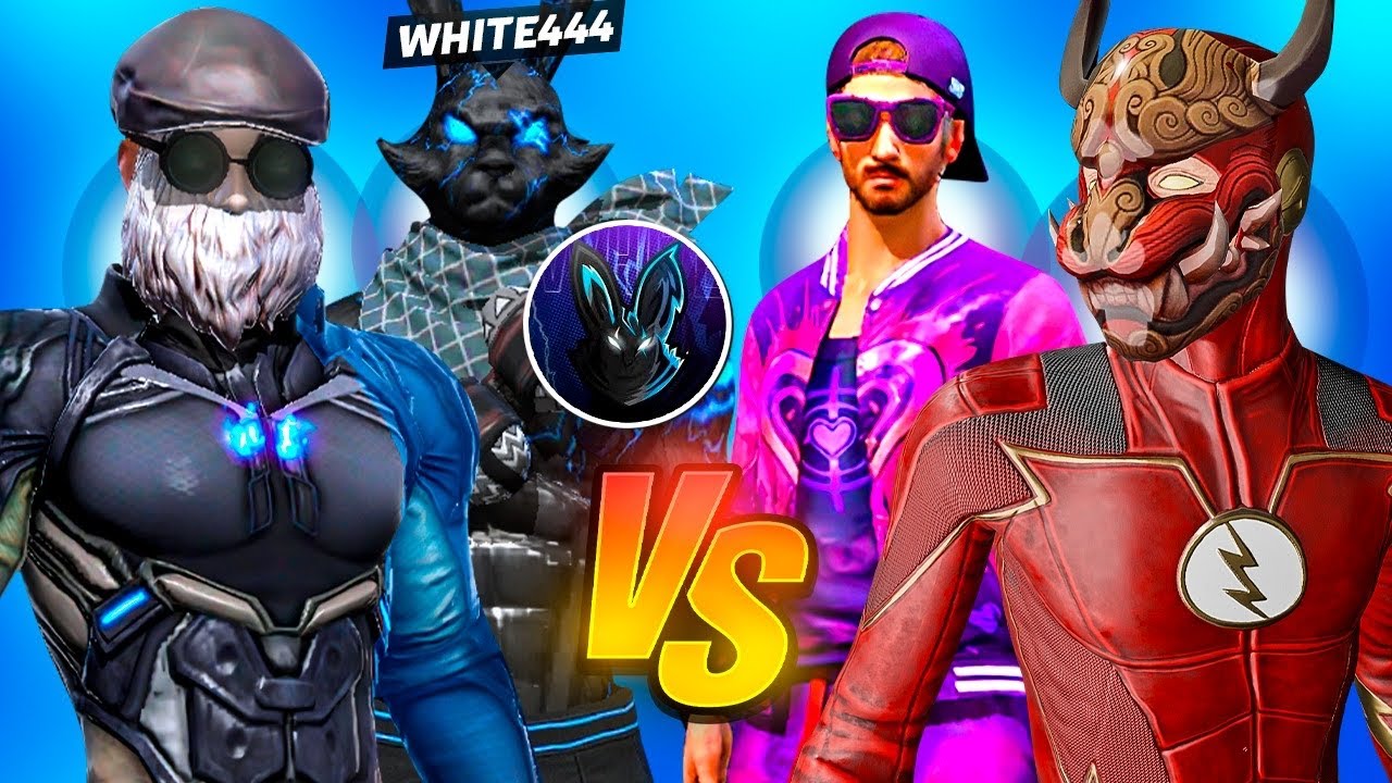 Los REYES DomiDios y White 444😈VS Los Hackers BIENVENIDO y Hacker McQUEEN🤡