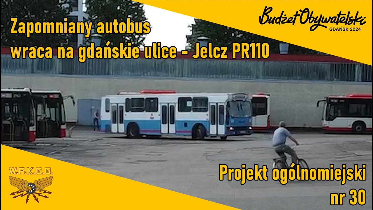 Zabytkowy autobus wraca na gdańskie ulice - Jelcz PR110 - Budżet Obywatelski Gdańsk 2024
