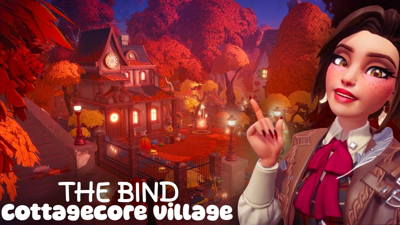THE BIND COTTAGECORE VILLAGE SPEEDBUILD | kyra's valley