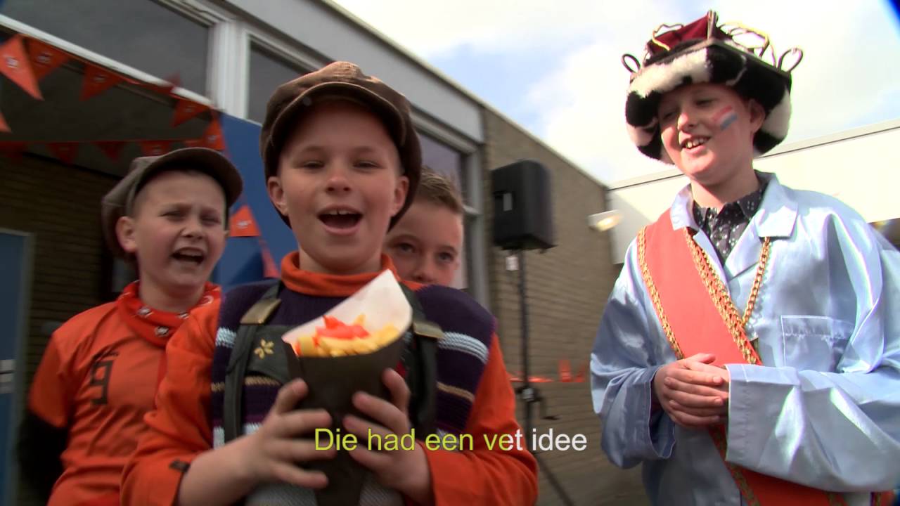 Koningsdag 2016 OBS 't Fonnemint, Sint Annaparochie