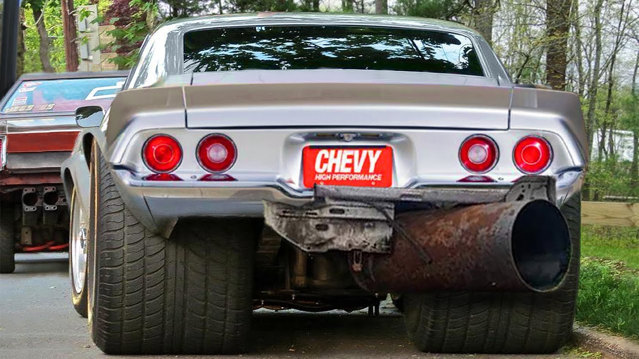 American Muscle Cars Compilation | Big Block & Crazy Turbos
