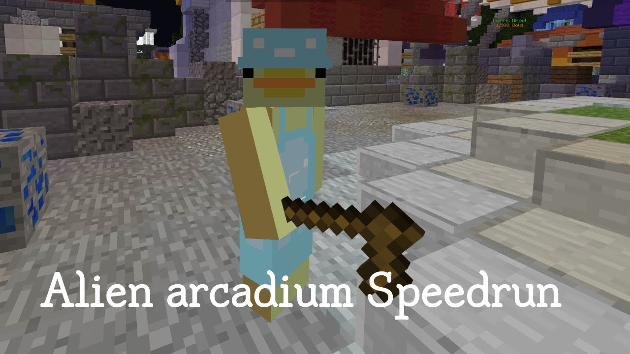 [Hypixel zombies] Alien arcadium Speedrun 1:12:20 full record