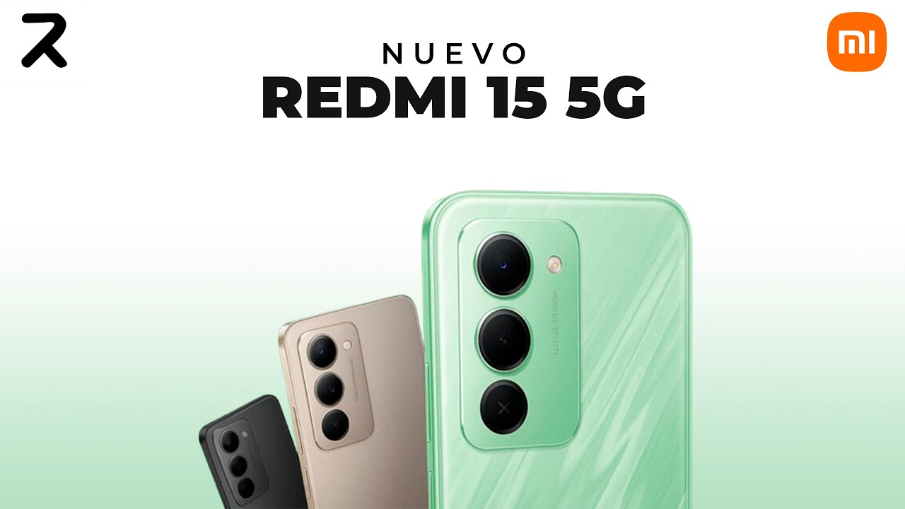 REDMI 15 5G PRECIOS Y CARACTERISTICAS | Rogger Tc