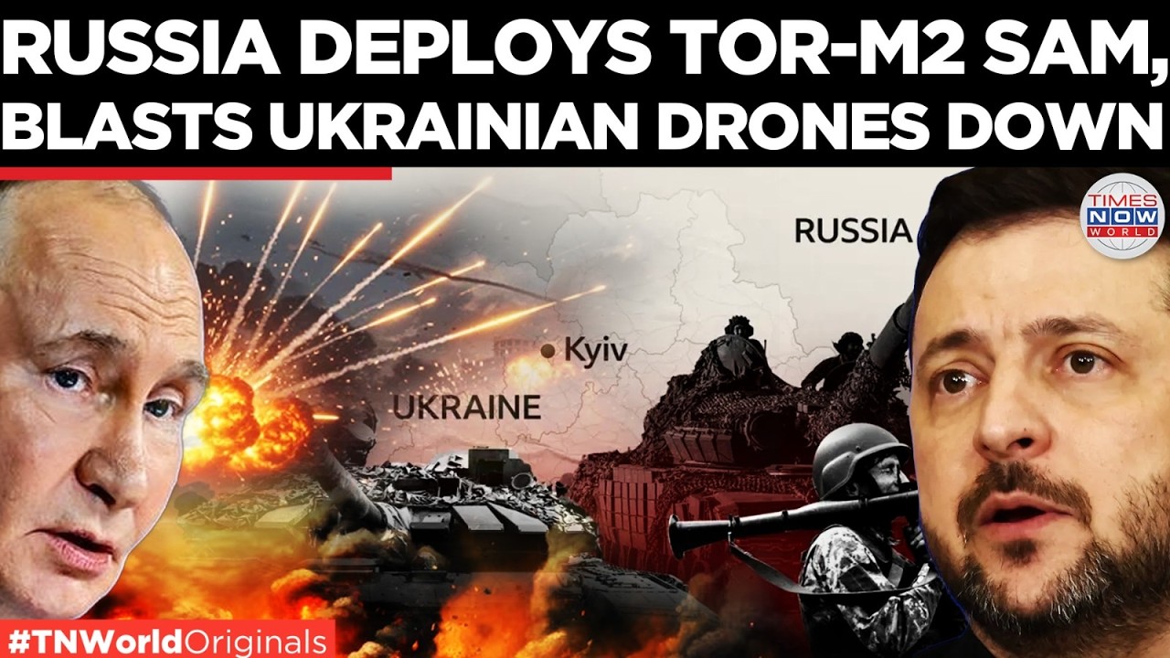 RUSSIA-UKRAINE WAR: Tor-M2 SAM Shields Russian Forces During Relentless Drone Blitz | US-Iran War