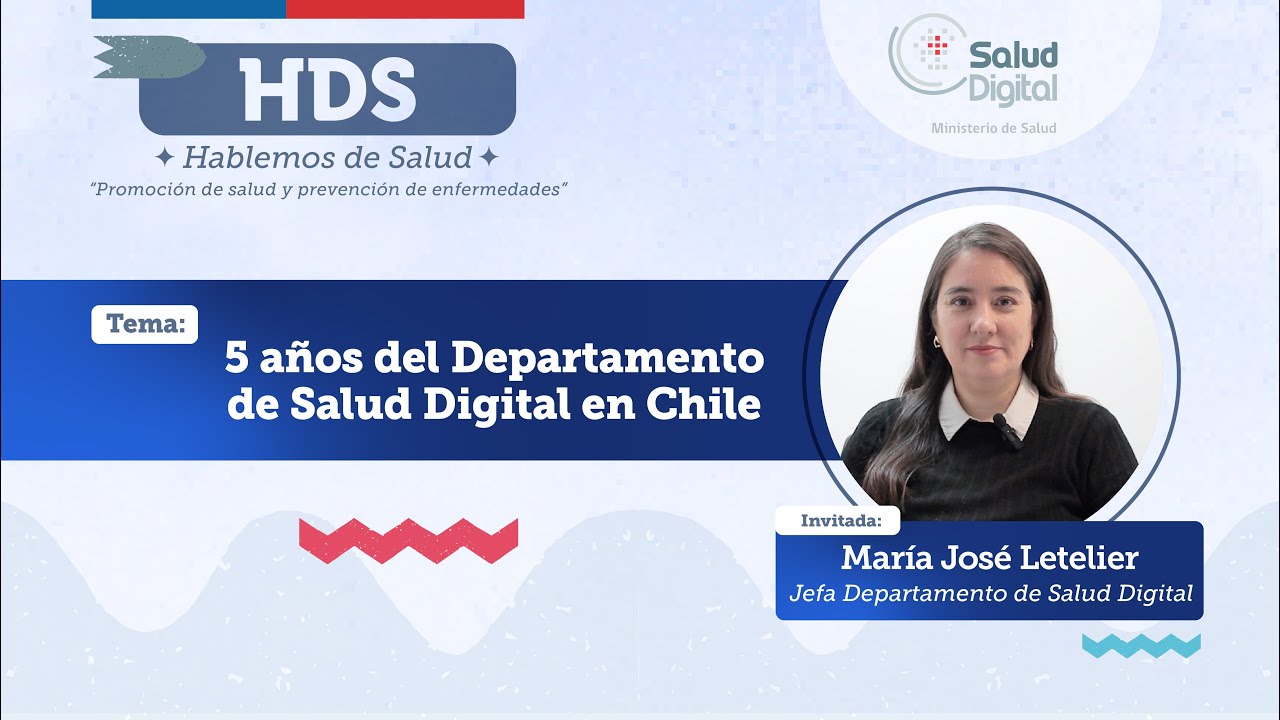Hablemos de Salud - 5 a&ntilde;os del Departamento de Salud Digital
