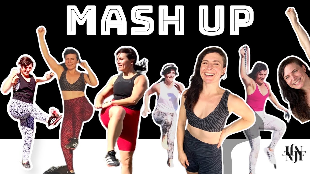 Фитнес-тренировка на батуте / Высокоинтенсивный кардио-микс / Тренировка без разговоров