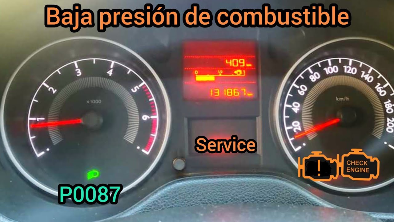 codigo p0087  BAJA PRESIÓN de combustible #peugeot y citroen 1.6 hdi