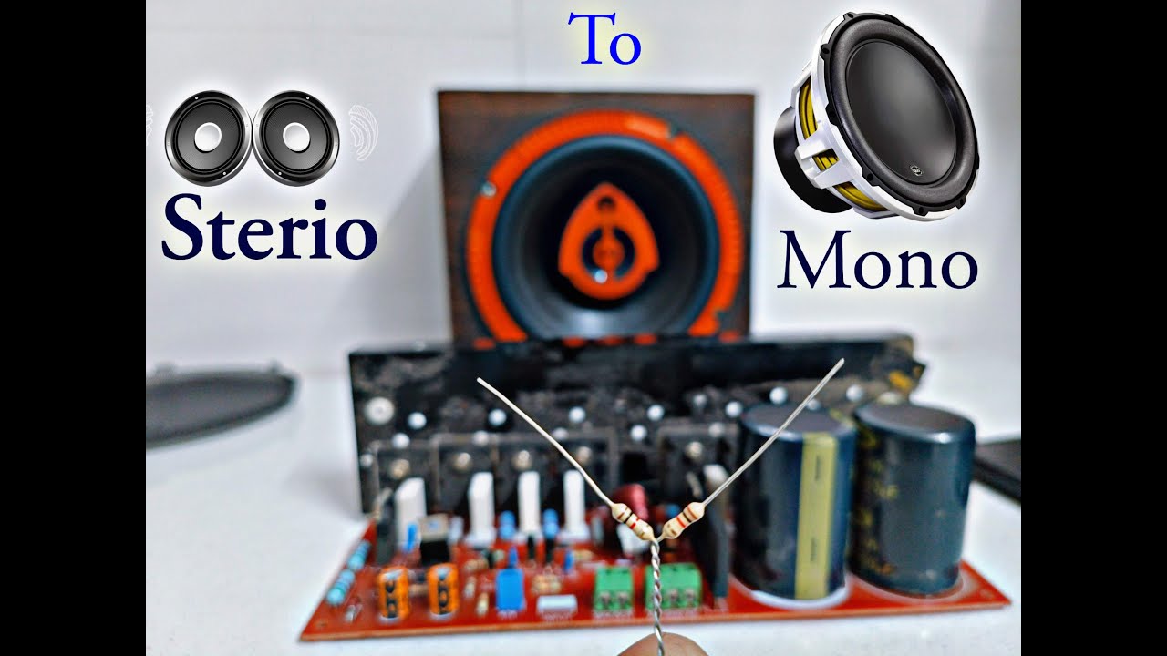 How To convert Sterio To Mono Easy Steps