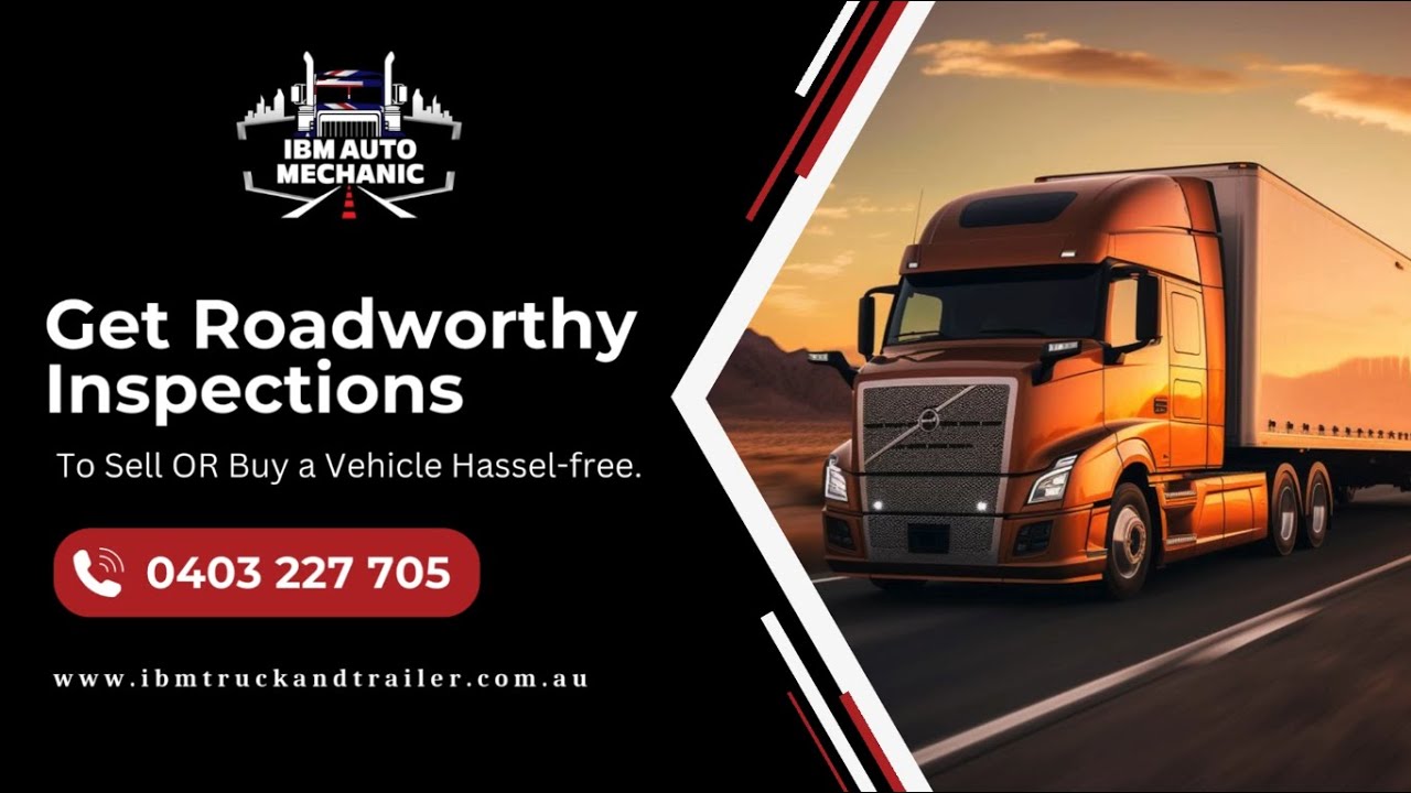Get Roadworthy Certificate Melbourne - IBM Auto Mechanic