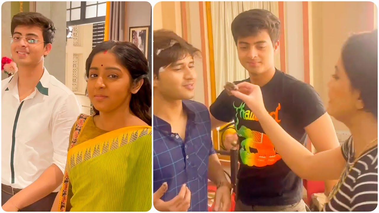 অনুরাগের ছোয়া  Behind the scenes - Joy er Birthday #anuragerchowa #sayantani #indranilmullick