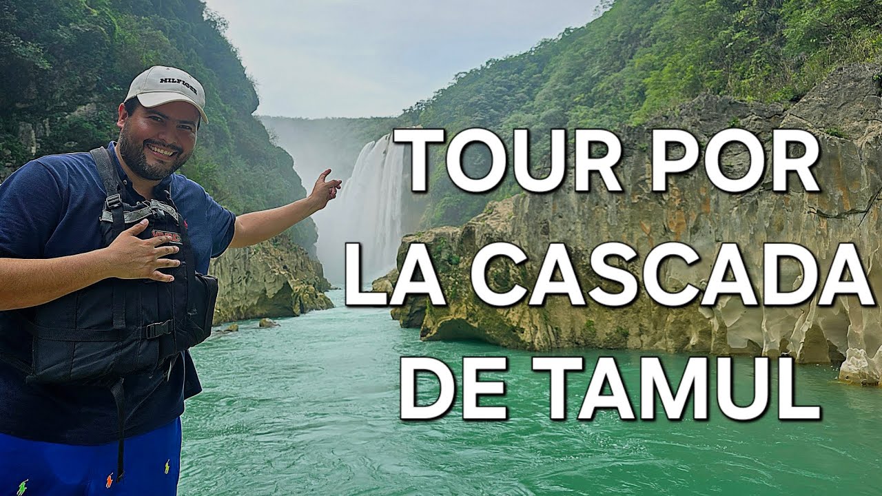 Aventura en Cascada de Tamul, TOUR COMPLETO. Recorrido, luchas de Agua y el Cenote Cueva de Agua.