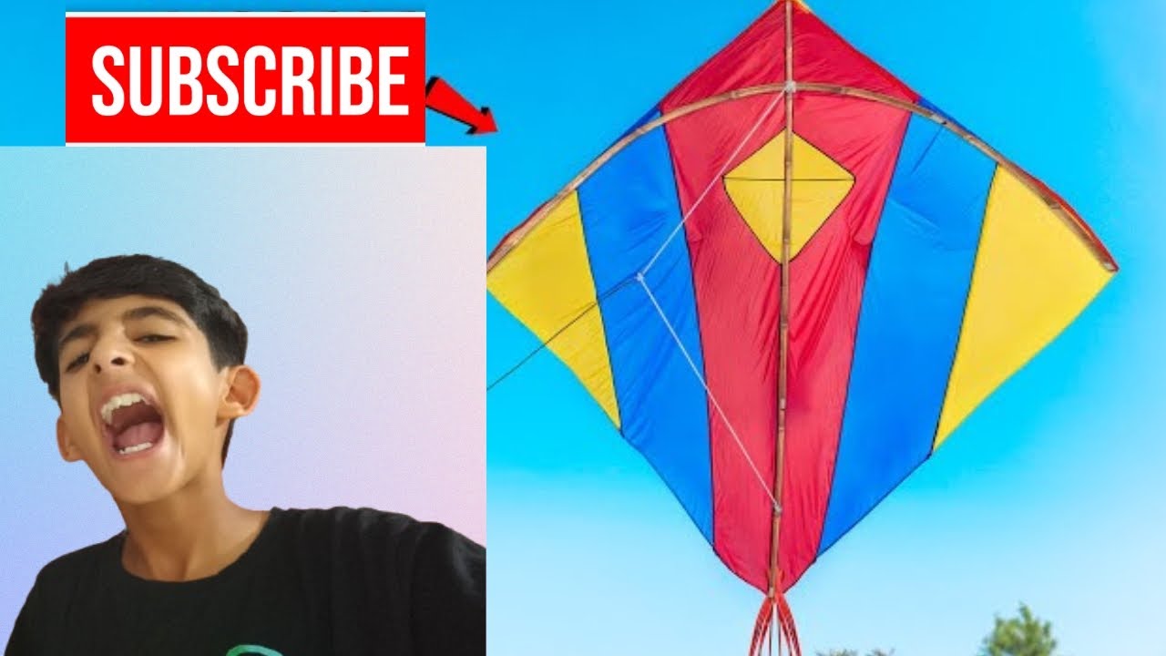 Kite flying with Umang.