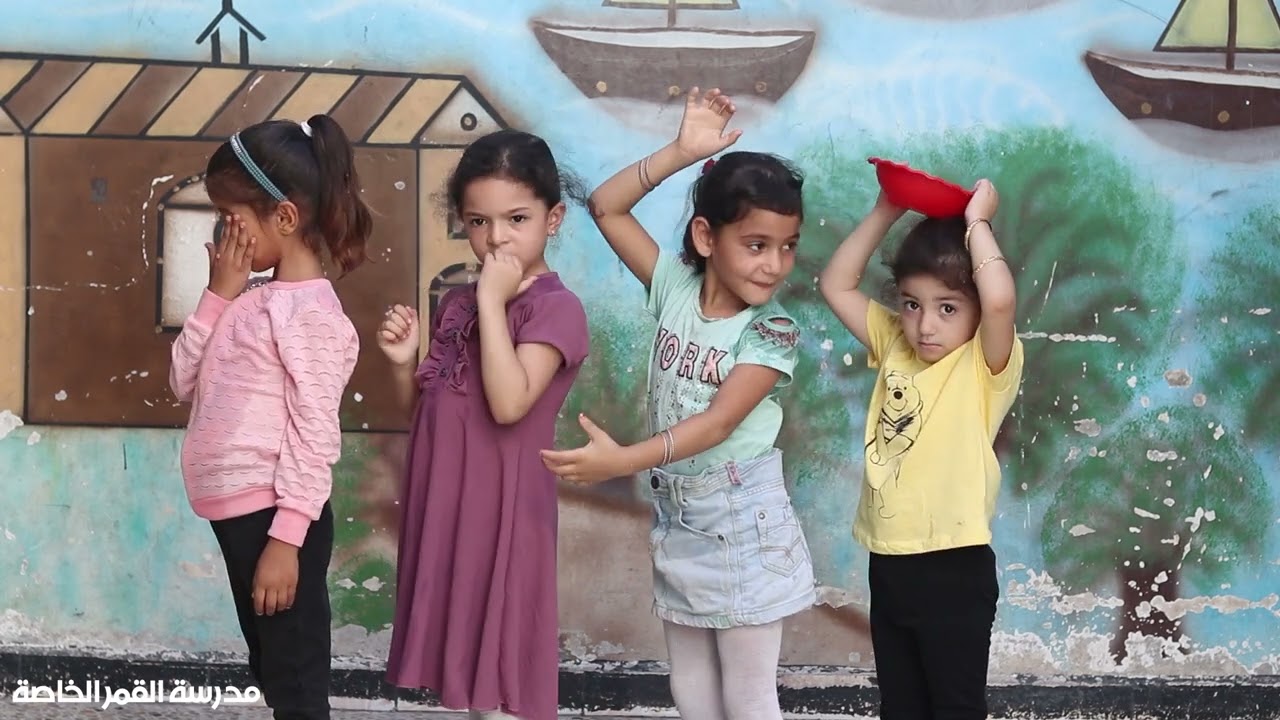 من نشاطات النادي الصيفي في مدرسة القمر الخاصة