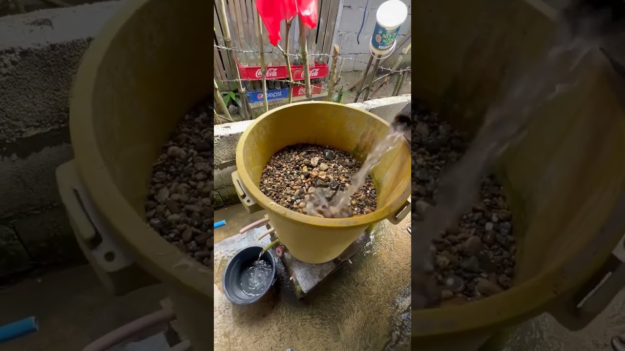 Improvised water filter