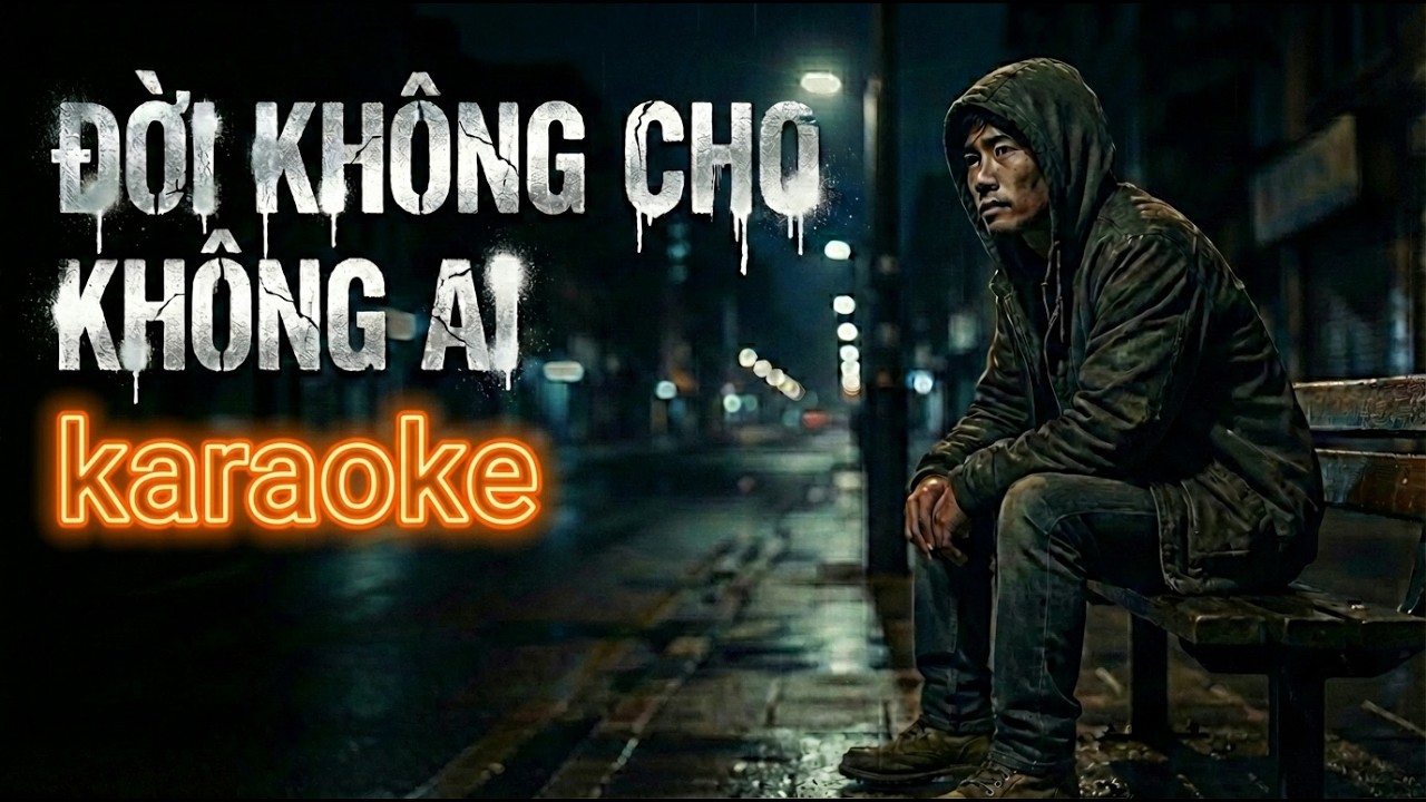 Đời Không Cho Không Ai (Karaoke) | Blues Ballad Chất Đời | CAT Karaoke
