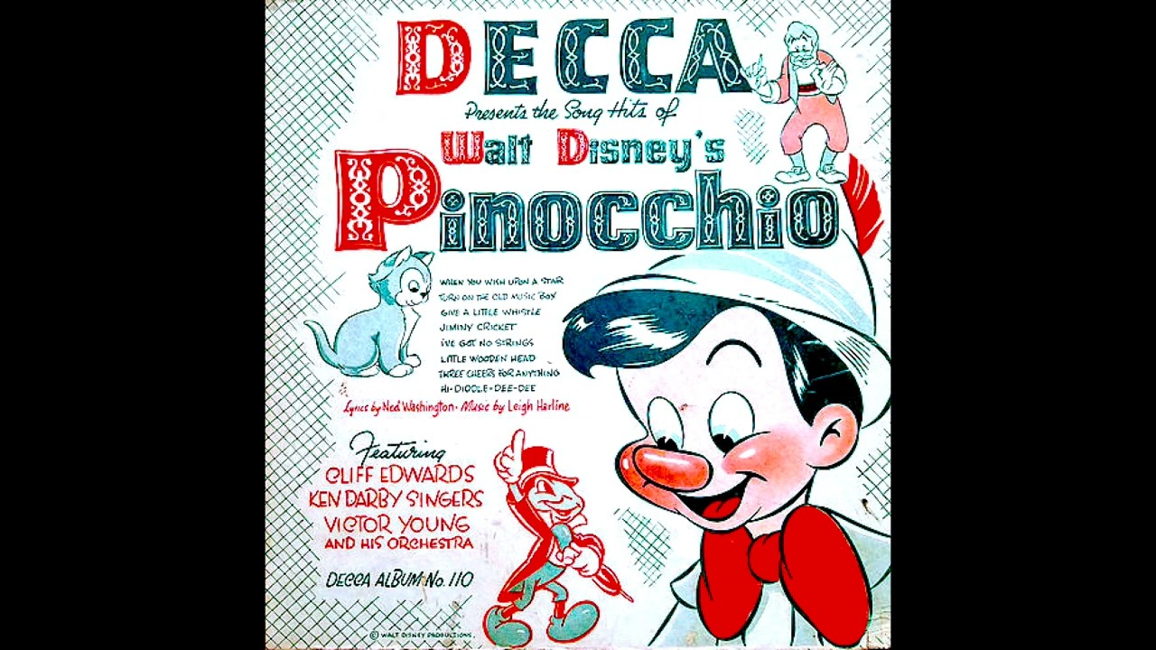 Decca Presents Songs from Pinocchio 1940