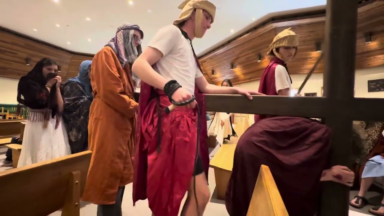 Cardinal Newman Academy Live Stations of the Cross 2024, part 1