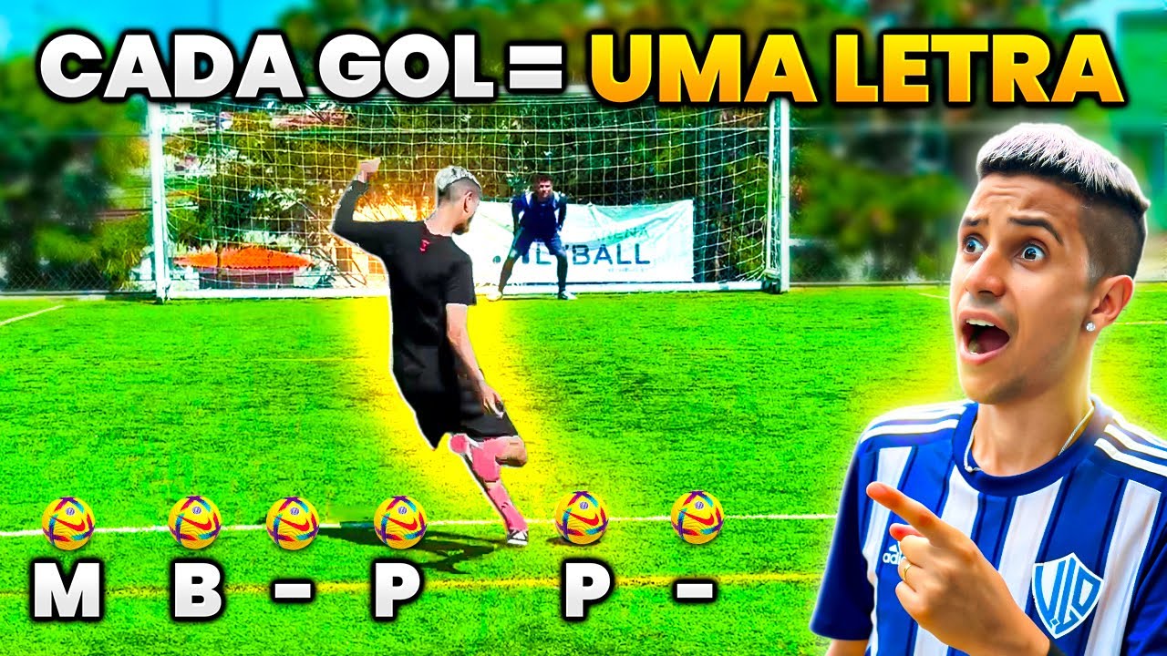 A CADA GOL DESBLOQUEIA A LETRA DO NOME DE UM JOGADOR EUROPEU!