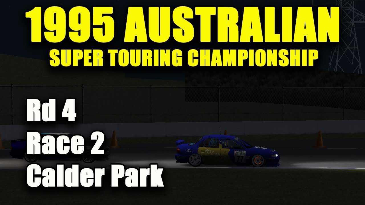 1995 GTR2 Australian Super Touring Championship - Round 4 - Calder Park - Race 2 Under Lights!