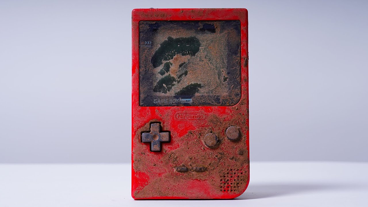 💖Restaurando GAMEBOY POCKET sacada del lodo💖